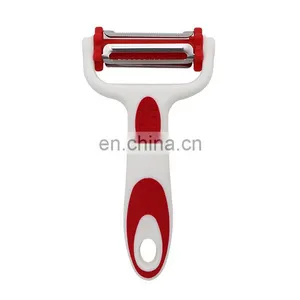 High Quality Stainless Steel 3 In 1 Potato Peeler And Cutter Fruit Peeler Vegetable Peeler With 3 Blades thumbnail-1