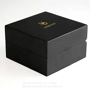 Custom Luxury Printed Logo Cheap Wood Watch Box With High Quality Packaging Box thumbnail-4