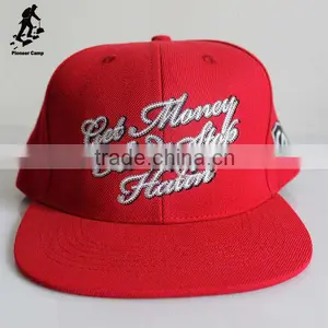 2016 Patch Logo Snapback Hats Letters Printed Red Color Travel Caps thumbnail-1