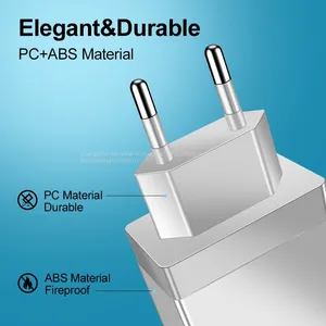 EU/US Plug USB Charger Quick Charge 3.0 For Phone Adapter for Huawei Mate 30 Tablet Portable Wall thumbnail-3