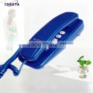 Hot Sale Nice Two-piece Wall Slim Line Small Telephone; Cheeta thumbnail-1