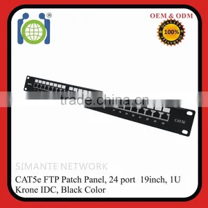 24 Port CAT.5e FTP Shielded Krone Patch Panel thumbnail-1