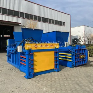 Waste Paper Carton and Paperboard Hydraulic Horizontal Packer Cans Paint Bucket Compressor thumbnail-4