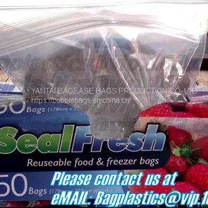 Zip Lock Bag Moisture Proof Tea Food Packing Plastic Bag With Zipper, FDA Compliant Mylar Zip Lock Packaging Bag Accept Custom thumbnail-1