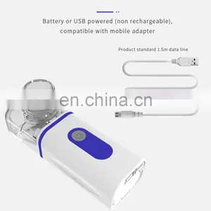 Lithium Battery Portable Mesh Nebulizer Adult and Children Use Rechargeable Battery Mesh Nebulizer thumbnail-3
