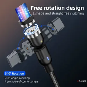 Wholesale New Charging of Mobile Phone Data Cable Magnetic Gift Box USB Cables Usb v8 For Cellphone thumbnail-5