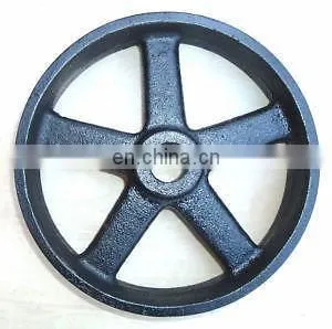 High Quality Cast Iron Elevator Parts Pulley Sheave,elevator Guide Pulley thumbnail-2