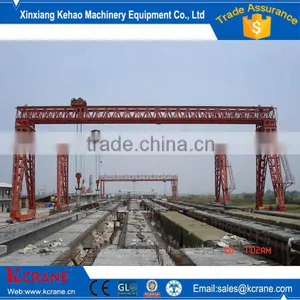 Rail Mounted Electric Wire Rope Hoist Single Girder Gantry Crane thumbnail-2