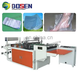 High Speed Double Layers PE Plastic Gloves Making Machine thumbnail-2