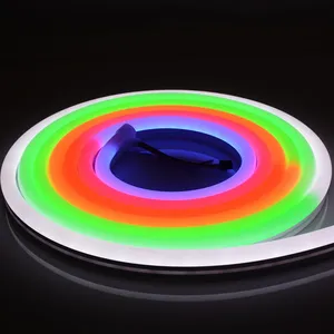 Breakpoint Resume Neon Light WS2811 60LED 24V RGB Wholesale Neon RGB LED Strip for Bedroom thumbnail-2