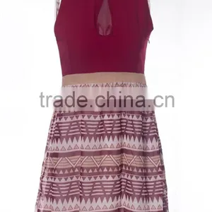 Summer Casual Dress Fashion Dress Sleeveless Lady Dress thumbnail-2