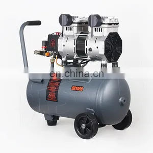 Bison Electric Silent Portable Oil Free Air Compressor 1.1Kw 230V Oil Free Reciprocating Piston Air Compressor thumbnail-4