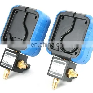CT-466 Single Manifold Gauge Set HVAC Refrigeration System Auto Air Conditioner AC Charging R134A R22 R12 R502 R410A R404 VALUE thumbnail-4
