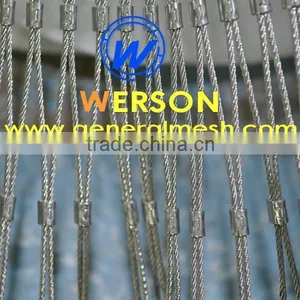 Flexible Stainless Steel Cable Mesh for Zoo Enclosures, Tensile Structure | Generalmesh thumbnail-3