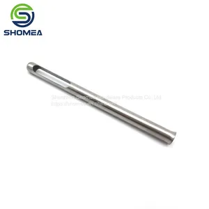 SHOMEA Customized Thin Wall 304/316 One Round Closed End Stainless Steel Swaged Tube With Slotted thumbnail-1
