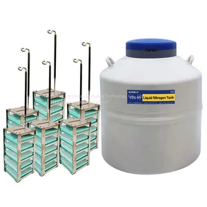 Liquid Nitrogen Tank for Cell Storage 65L Dewar Flask Liquid Nitrogen Container Price thumbnail-1