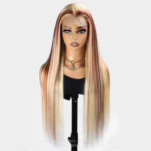 150% Density Straight Heir Lace Front Wig Human Hair Wigs 13X4 Lace Front Wig thumbnail-1
