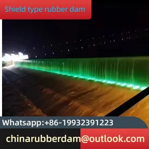 Pillow Type Rubber Dam, Slope Retaining Dam, Supply of Flood Control Retaining Dam, Gas Shield Dam Construction thumbnail-3