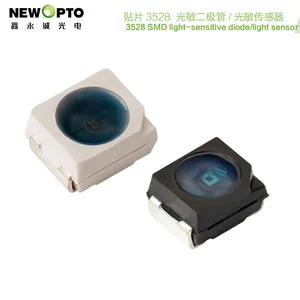 SMD 3528 Light Sensor, Phototransistor, Photo Sensor, 550nm 850nm 940nm, for Light Control, Linear Dimming, Security Monitor,signal Tx Rx thumbnail-1
