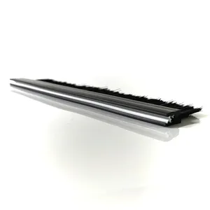 Clip On Profile Flexible Thermoplastic Rubber Strip Brush thumbnail-3