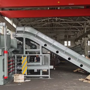 125ton Hydraulic Horizontal Plastic Bottles Bundler Auto Strapping Machine thumbnail-3