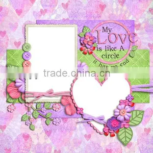 Popular Honey Colorful Paper Photo Frame thumbnail-1