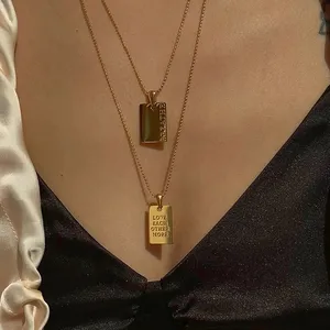 Stainless Steel Necklace Supplier With Fast Shipping Custom Packaging Low MOQ for Global Wholesale thumbnail-5