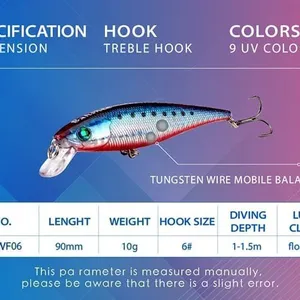 Floating Minnow-GDWF06-90mm/10g thumbnail-3