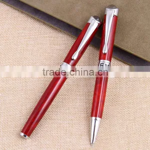 Red&black Business Rotating Free Ink Color Roller Ball Pen 0.7mm With Logo thumbnail-3