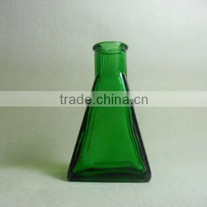 Glass Aromatherapy Diffuser Bottle Green Colour thumbnail-3