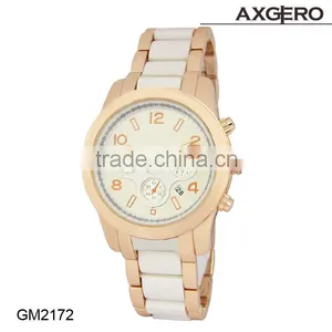 2015 Best Selling Vogue Ladies Geneva Quartz Watch Stainless Steel Watch Case Geneva Stainless Steel Watch thumbnail-1