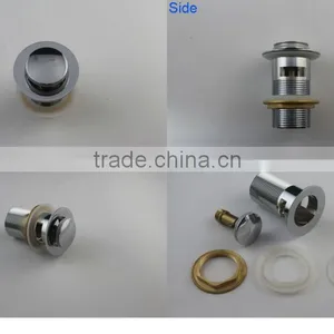 Watermark High Quality Basin Wash Accessories With Overflow Brass Waste Pop Up Click Clack (K80) thumbnail-3