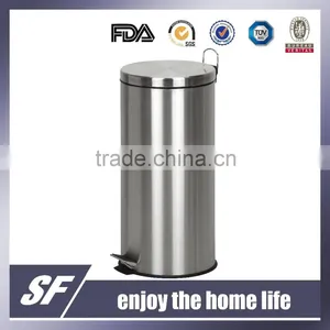 Stainless Steel Pedal Bin Garbage Bin Step Bin Trash Can thumbnail-1