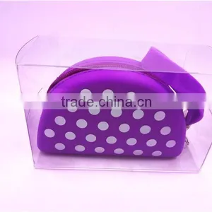 Top Quality Unique Zipper Design Wallet Plastic Coin Pocket Soft Rubber Coin Purse thumbnail-4