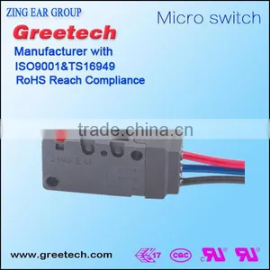 40t85 Waterproof V4ncs Button Electric Micro Switch With 0.1a 250v T85 5e4 thumbnail-2