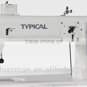 Typical TW1-243 Extra Heavy-duty Compound Feed Lockstitch Industrial Sewing Machine thumbnail-1
