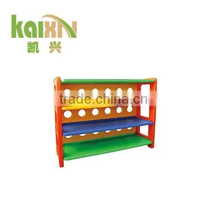 2015 School Furniture Children Plastic Toy Storage Shelf thumbnail-1