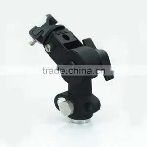 Camera Flash Bracket, Dual Mount Bracket Arm for Macro Shooting thumbnail-4