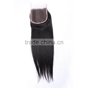 Wholesale Brazilian Human Hair Lace Closure, Remy Straight Hair Lace Closure thumbnail-4