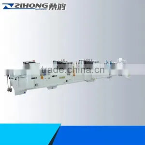 ZH-1050AC Crash Bottom-lock Corrugated Board Folding Gluing Machine Veneer for 4 6 Corner thumbnail-1