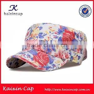 2015 OEM Wholesale Promotional 100% Cotton Checked Blank Sun Visor Cap thumbnail-2