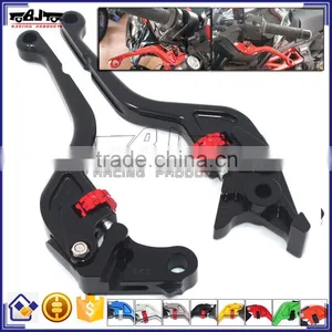 BJ-LS-010 For Yamaha YZF R25 2014-2015 Aftermarket CNC Aluminum Short Sportbike Adjustable Clutch Brake Lever thumbnail-3