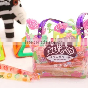500g Hand Bag Shaped Plastic Fruit Stick Jelly thumbnail-1
