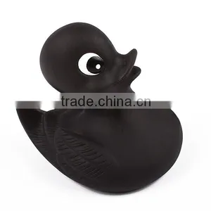 Custom Black Rubber Duck thumbnail-1
