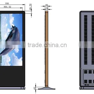 65 Inch Floor Stand Wifi Lcd Player Advertising Lcd ad Screen Display Supplier's Choice thumbnail-6