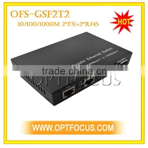 4 Port 10/100/1000M Ethernet Optical Fiber Switch thumbnail-1
