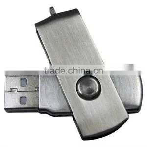 Metal Twister Usb Flash Memory, Metal Swivel Flash Drive,pen Drive thumbnail-1