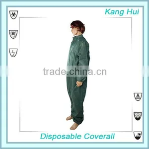 Polypropylene Safety Cleanroom Coveralls Cleanroom Overall thumbnail-4