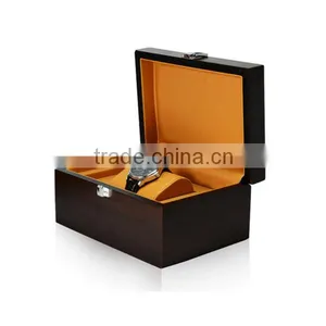 Custom Logo Printed Personalized Luxury Glossy Single Wood Watch Box thumbnail-2