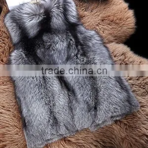 Fluffy and Smooth 100% Real Fox Fur Vest thumbnail-5
